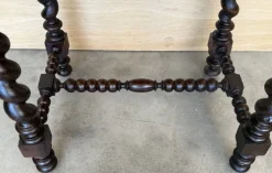 Pamono Spanish Carved Nightstands with Low Shelves, 1890s, Set of 2 Outlet