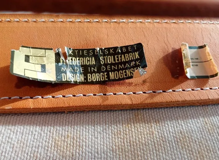 Pamono Spanish Chair Model 2226 by Borge Mogensen for Fredericia, Denmark, 1958 Discount