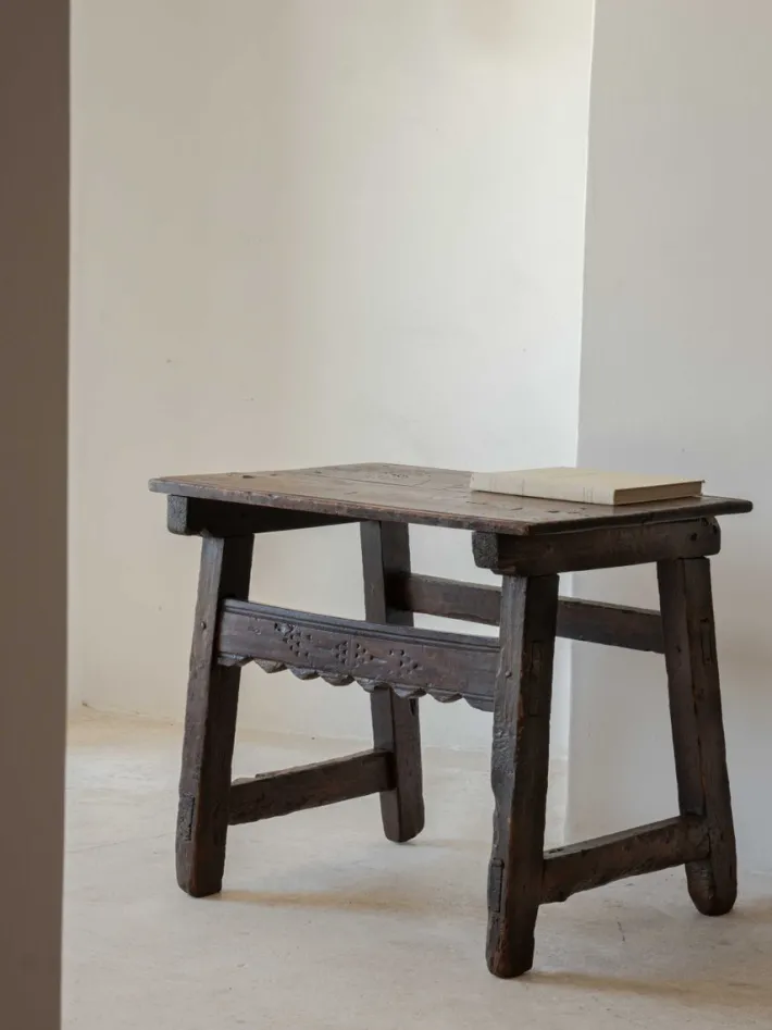 Pamono Spanish Engraved Console Table, 1700s Hot