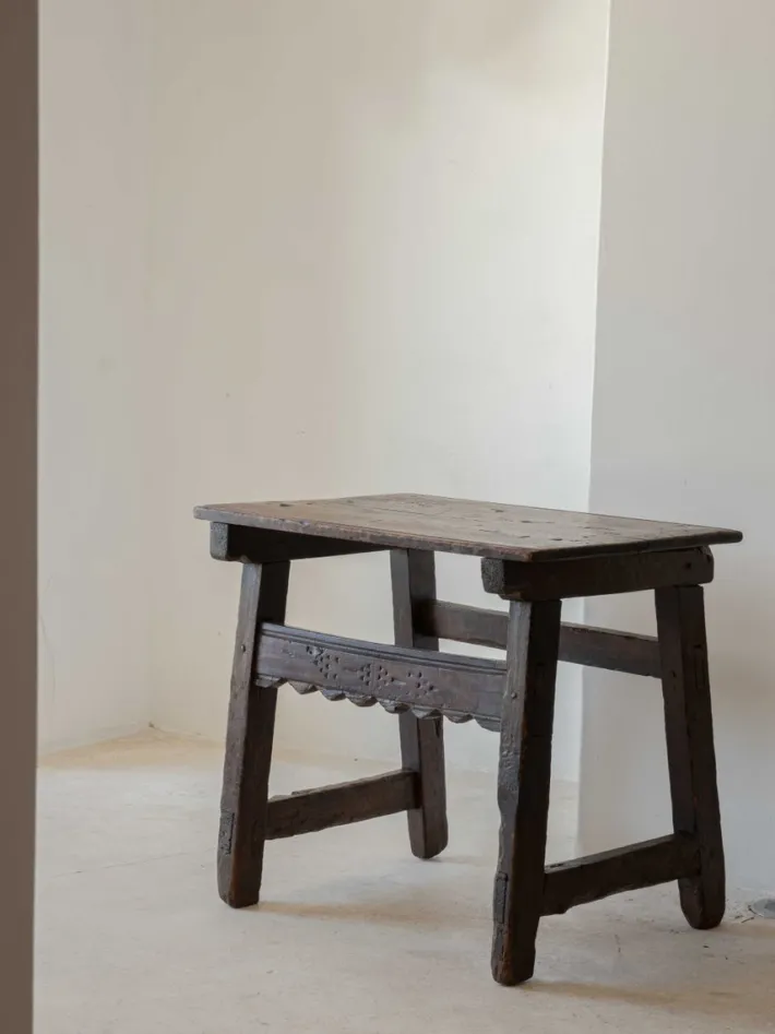 Pamono Spanish Engraved Console Table, 1700s Hot