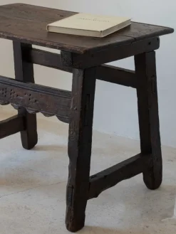 Pamono Spanish Engraved Console Table, 1700s Hot
