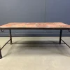Pamono Spanish Iron and Ceramic Tile Coffee Table, 1950s Sale