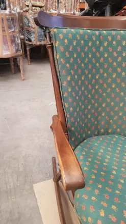Pamono Spanish Rocking Chair in Oak Clearance