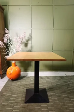 Pamono Square Bistro Table in Beech Hot
