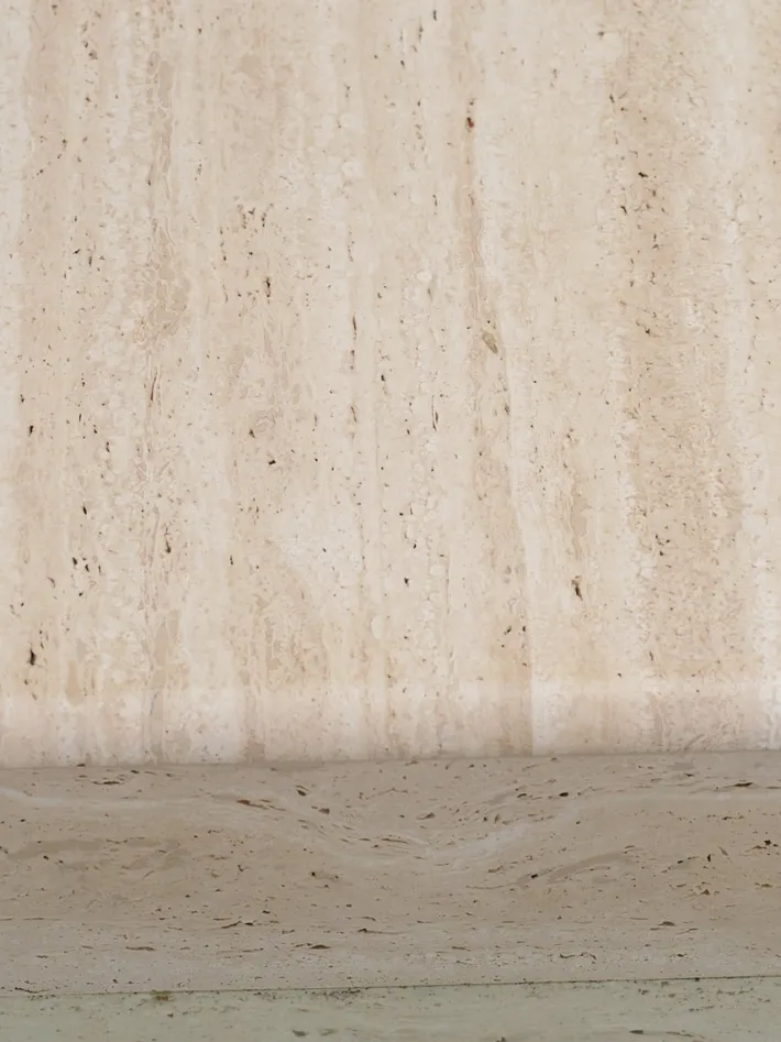 Pamono Square Travertine Saturn Coffee Table, 1980s Online