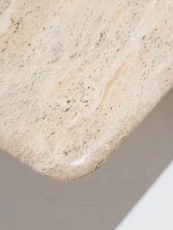 Pamono Square Travertine Saturn Coffee Table, 1980s Online