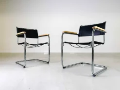 Pamono S33/S34 Cantilever Chair by Mart Stam for Thonet, 1990s