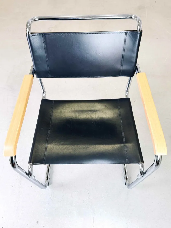 Pamono S33/S34 Cantilever Chair by Mart Stam for Thonet, 1990s