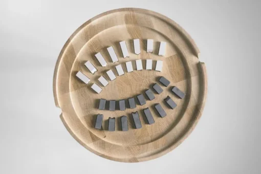 Pamono 21st Century Trojan Chess Table & Set in White from Futuro Studio Outlet