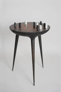 Pamono 21st Century Trojan Chess Table & Set in Black Online