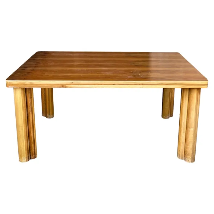 Pamono Stable Dining Table by Carlo Scarpa for Bernini, 1977 Best