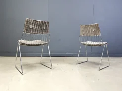 Pamono Stackable Dining Chairs by Rudi Verelst for Novalux, 1970s, Set of 4 New