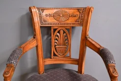 Pamono Stained Beech Armchairs, Early 20th Century, Set of 2 Discount