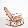 Pamono Steamed Wooden Rocking Chair New