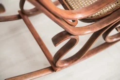 Pamono Steamed Wooden Rocking Chair New
