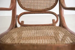 Pamono Steamed Wooden Rocking Chair New