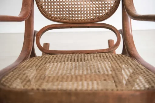 Pamono Steamed Wooden Rocking Chair New