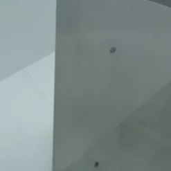 Pamono Steel and Glass Dining Table attributed to Michel Boyer, France, 1970s