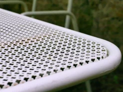 Pamono Steel Garden Furniture, 1950s, Set of 7 Best