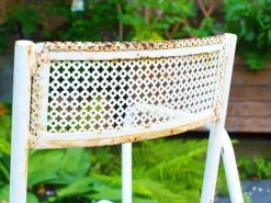 Pamono Steel Garden Furniture, 1950s, Set of 7 Best