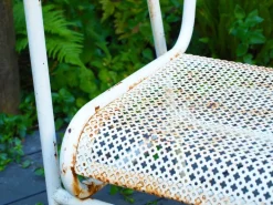 Pamono Steel Garden Furniture, 1950s, Set of 7 Best