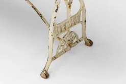 Pamono Steel Topped Garden Table, 1900s Discount