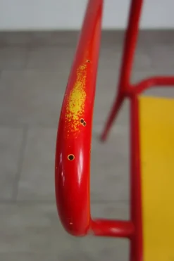 Pamono Stella Metal Armchair from Essential, 1950s
