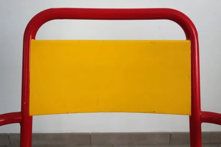 Pamono Stella Metal Armchair from Essential, 1950s