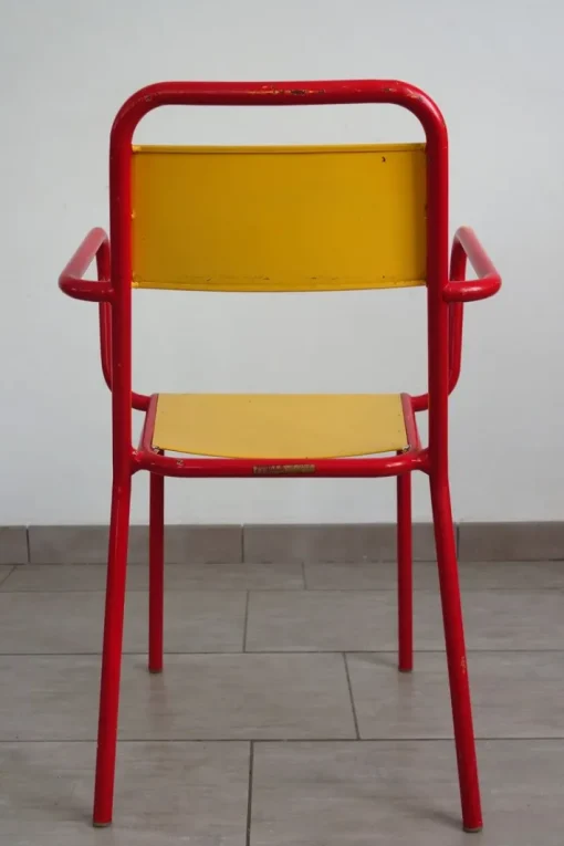 Pamono Stella Metal Armchair from Essential, 1950s