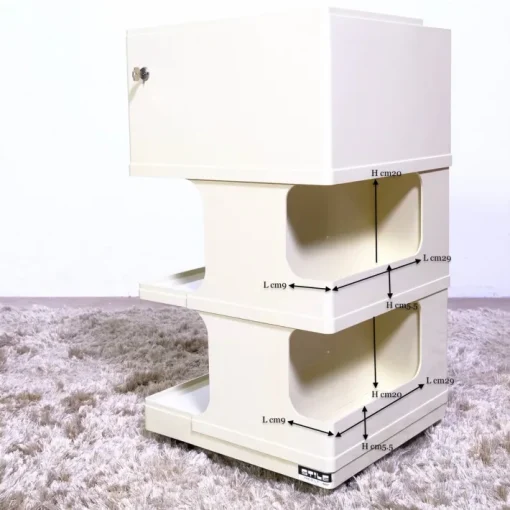Pamono Stile Trolley by Giovanni Pelis for Neolt Italia, 1960s