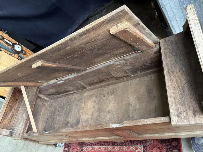 Pamono Storage Bench in Oak Outlet