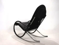 Pamono Strässle Nonna Rocking Chair by Paul Tuttle, 1972 New
