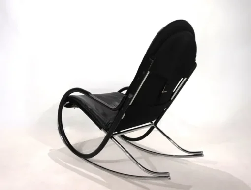 Pamono Strässle Nonna Rocking Chair by Paul Tuttle, 1972 New