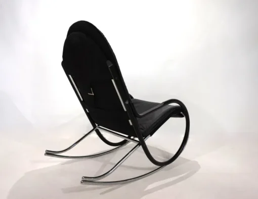 Pamono Strässle Nonna Rocking Chair by Paul Tuttle, 1972 New