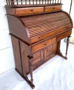 Pamono Stylish Colonial Teak Secretaire New