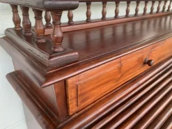 Pamono Stylish Colonial Teak Secretaire New