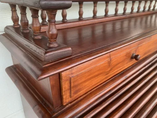 Pamono Stylish Colonial Teak Secretaire New