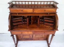 Pamono Stylish Colonial Teak Secretaire New
