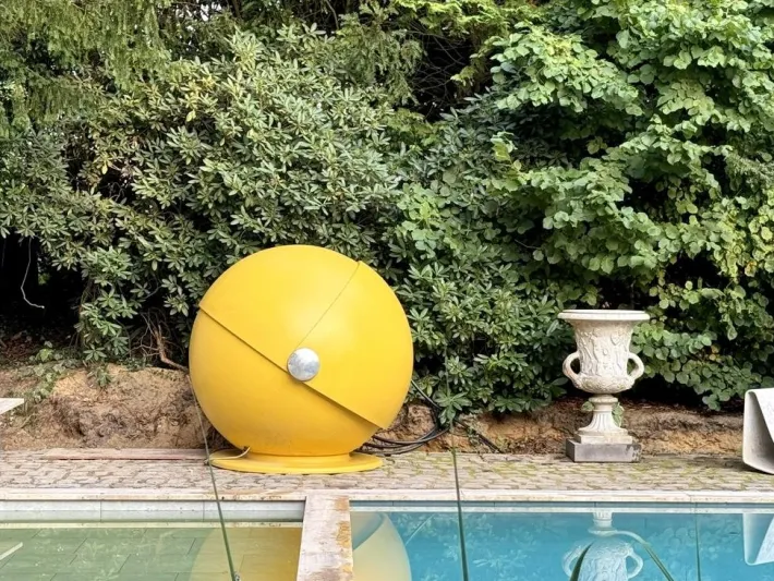 Pamono Sunball Ball Armchair by Selldorf & Rijs for Rosenthal, 1960s Hot