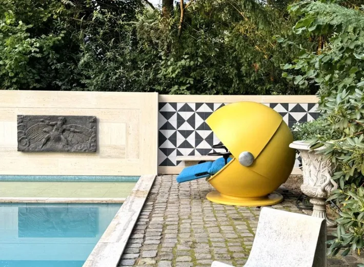 Pamono Sunball Ball Armchair by Selldorf & Rijs for Rosenthal, 1960s Hot