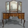 Pamono Super Serpentine Burr Walnut Dressing Table, 1920 Best