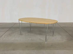 Pamono Superellipse Table by Bruno Mathsson and Piet Hein for Fritz Hansen Hot