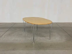 Pamono Superellipse Table by Bruno Mathsson and Piet Hein for Fritz Hansen Hot