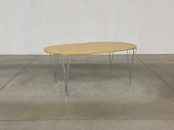 Pamono Superellipse Table by Bruno Mathsson and Piet Hein for Fritz Hansen Hot