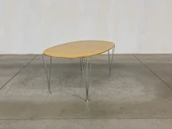 Pamono Superellipse Table by Bruno Mathsson and Piet Hein for Fritz Hansen Hot