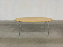 Pamono Superellipse Table by Bruno Mathsson and Piet Hein for Fritz Hansen Hot