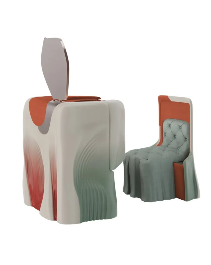 Pamono Surreal Vanity Set by Malabar, Set of 2 Clearance