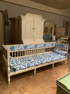 Pamono Sweden Bench in the Lindome Style, 1800s