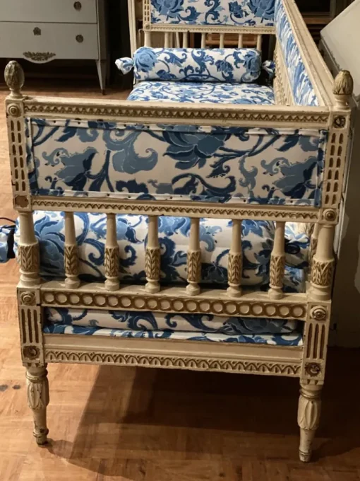 Pamono Sweden Bench in the Lindome Style, 1800s