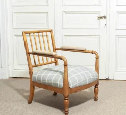 Pamono Swedish Biedermeier Armchair, Late 19th Century New